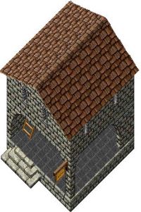 Casa pequeña de Ladrillo